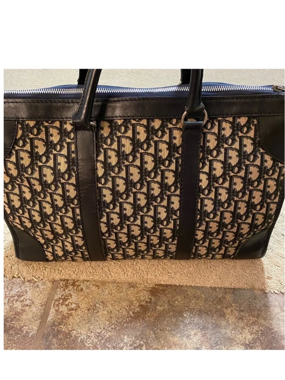 AUTHENTIC Christian Dior Monogram Trotter Bag Vintage